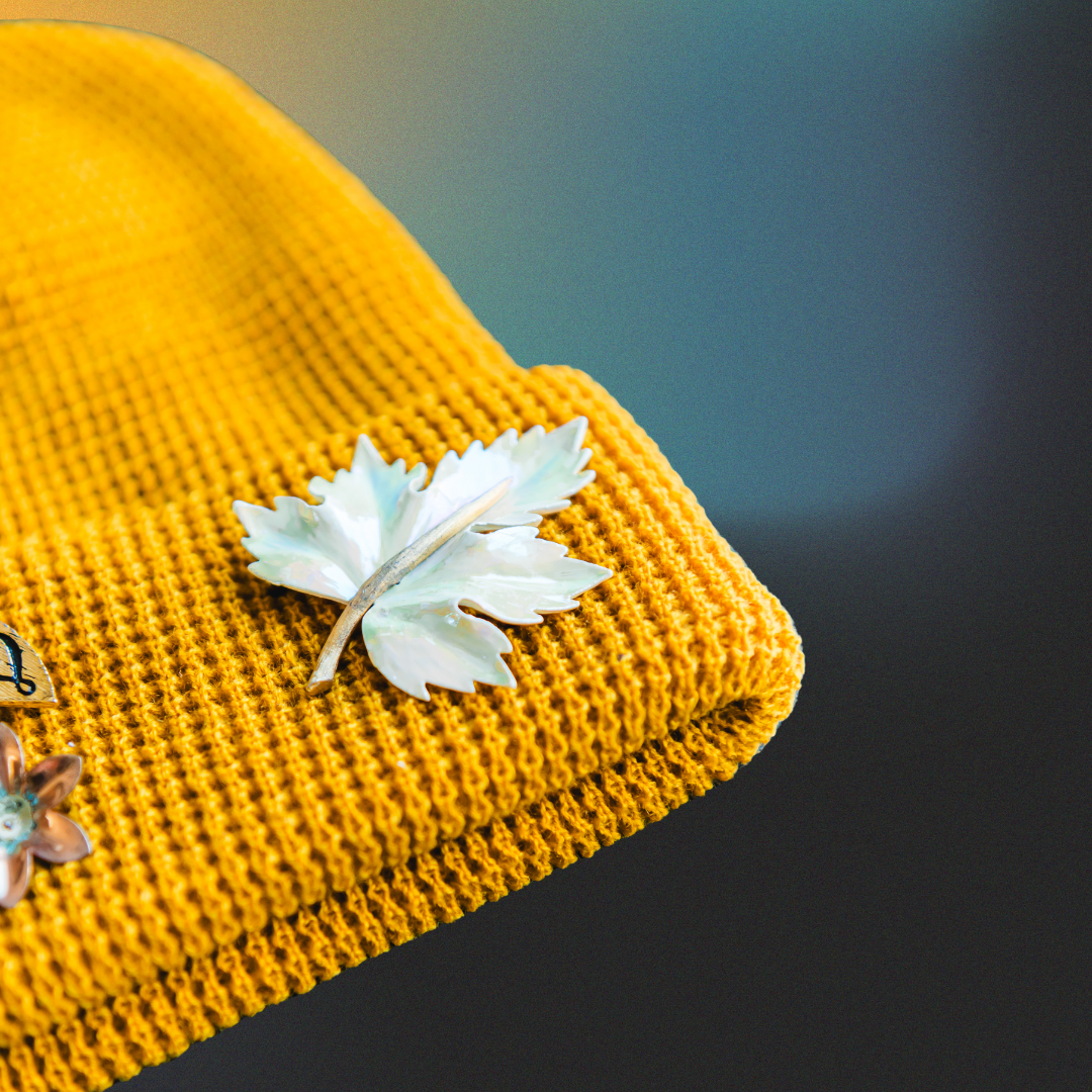 brooch beanies
