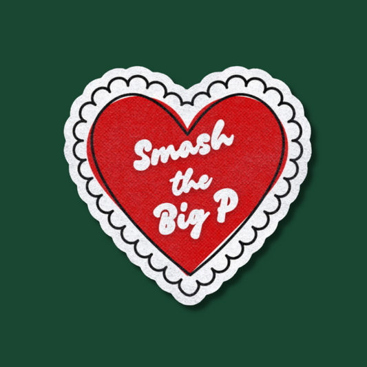 smash the big p sticker