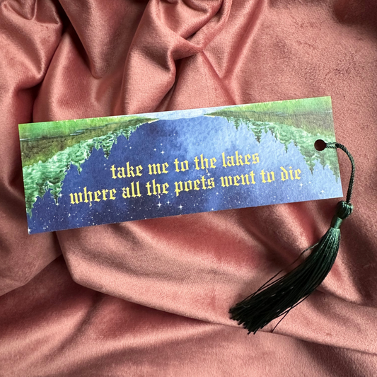 take me to the lakes bookmark