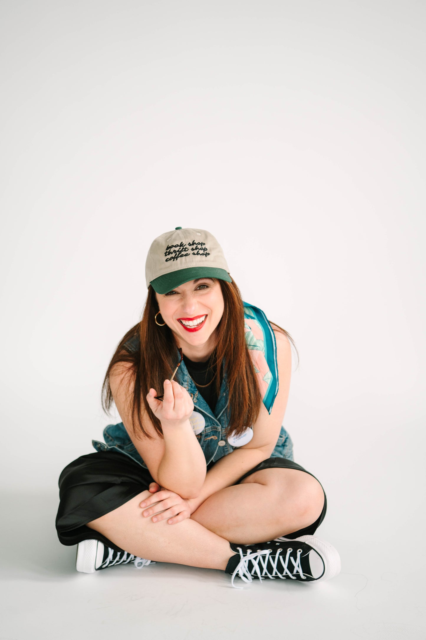 book shop // thrift shop // coffee shop dad hat