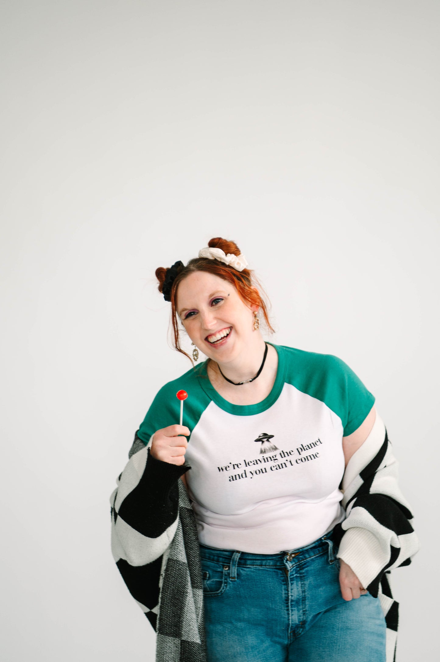 leaving the planet babydoll tee