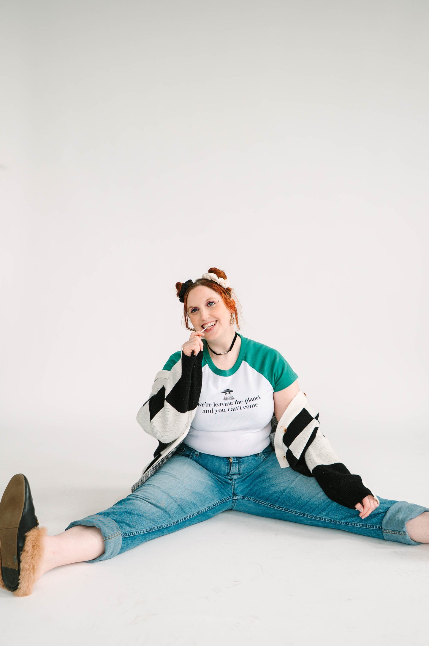 leaving the planet babydoll tee