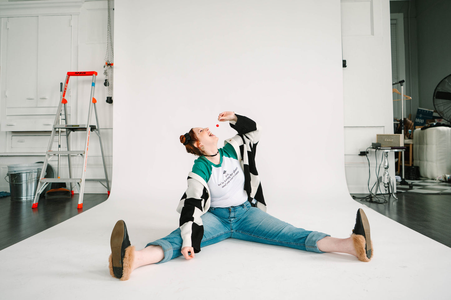 leaving the planet babydoll tee