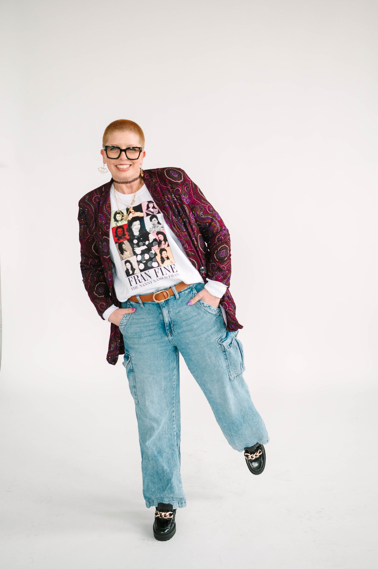 fran fine eras crewneck