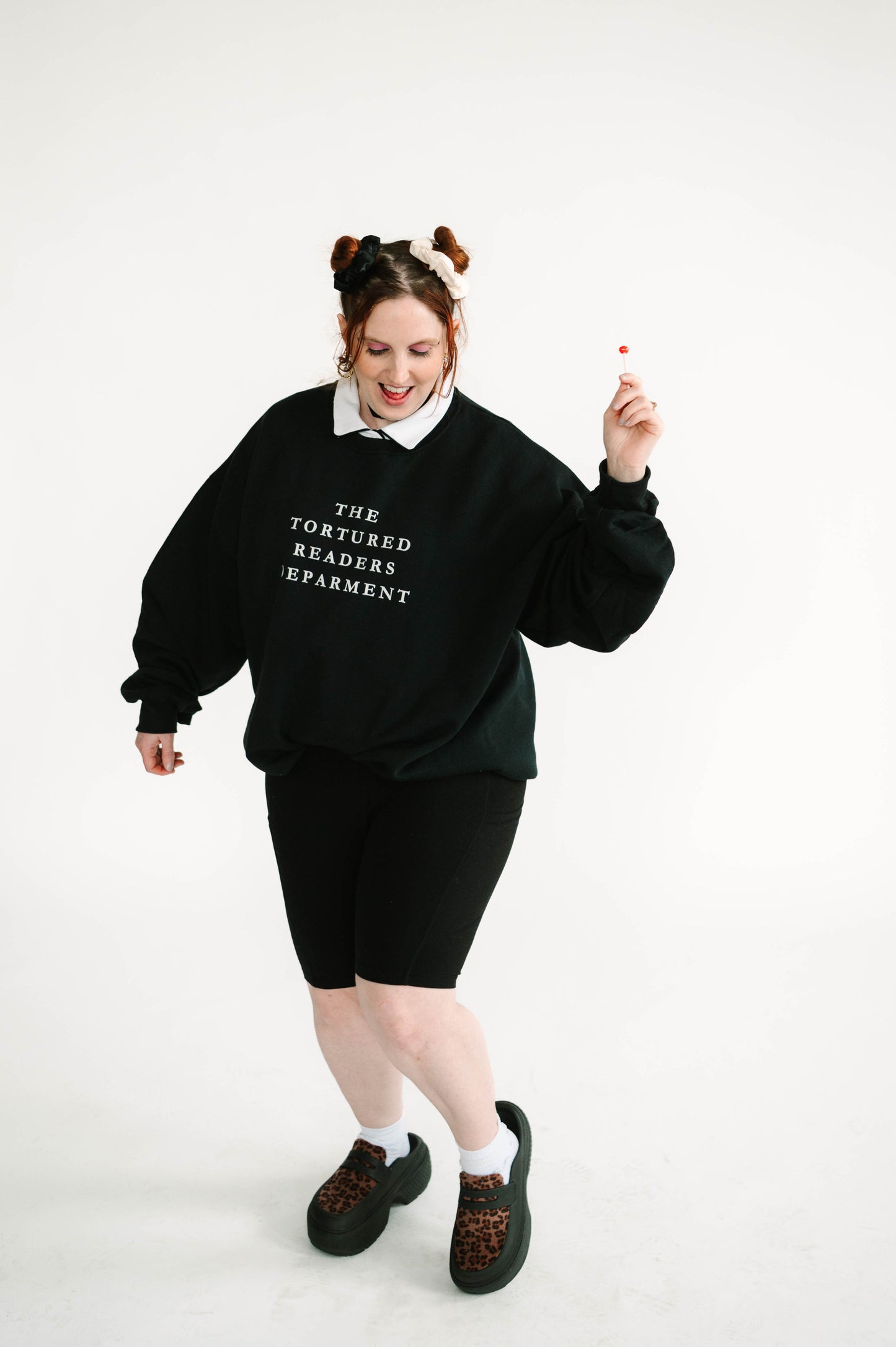 tortured readers department crewneck