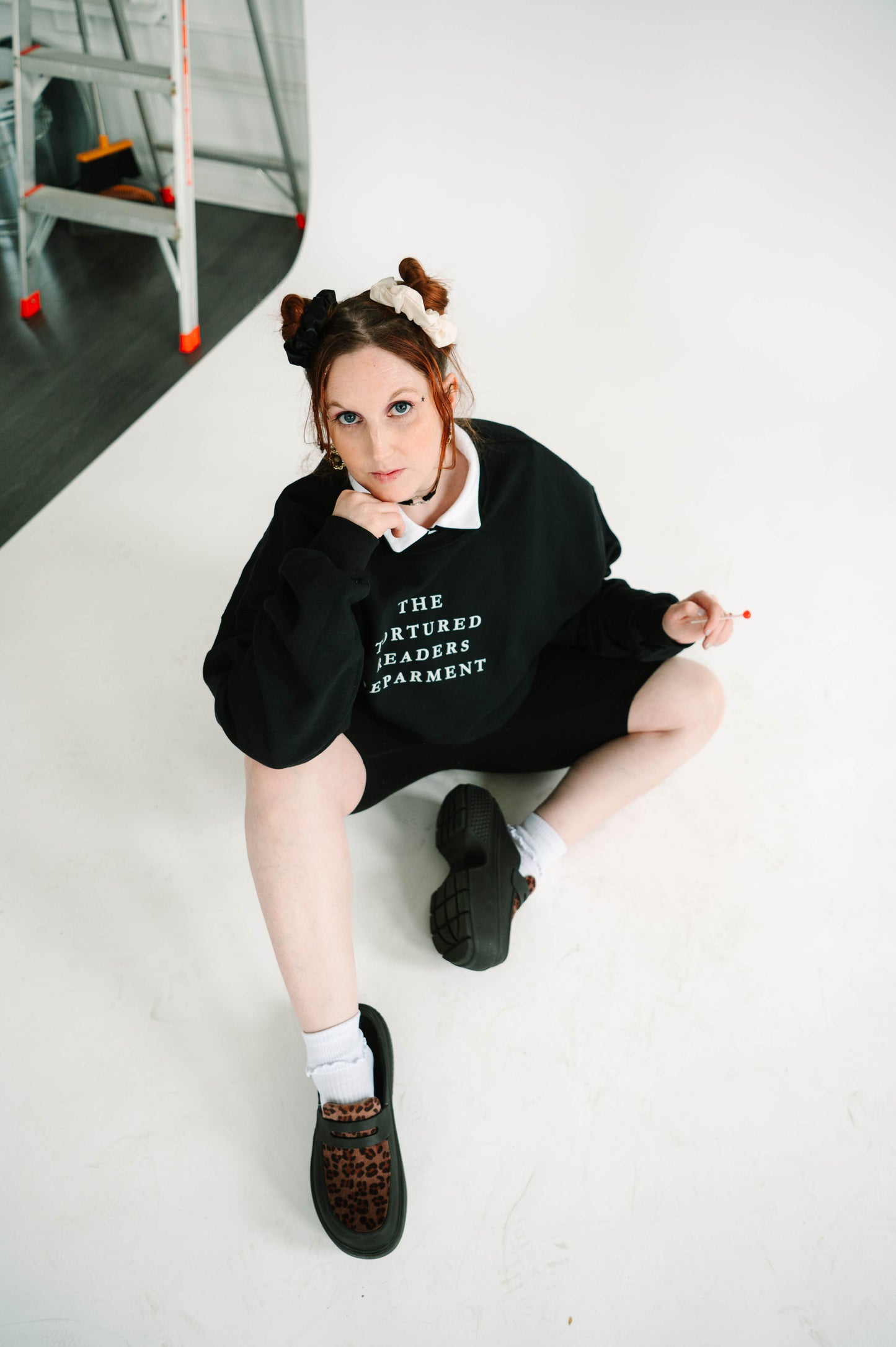 tortured readers department crewneck