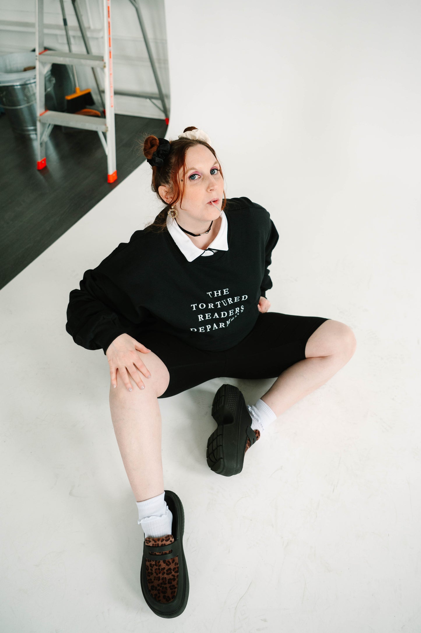 tortured readers department crewneck