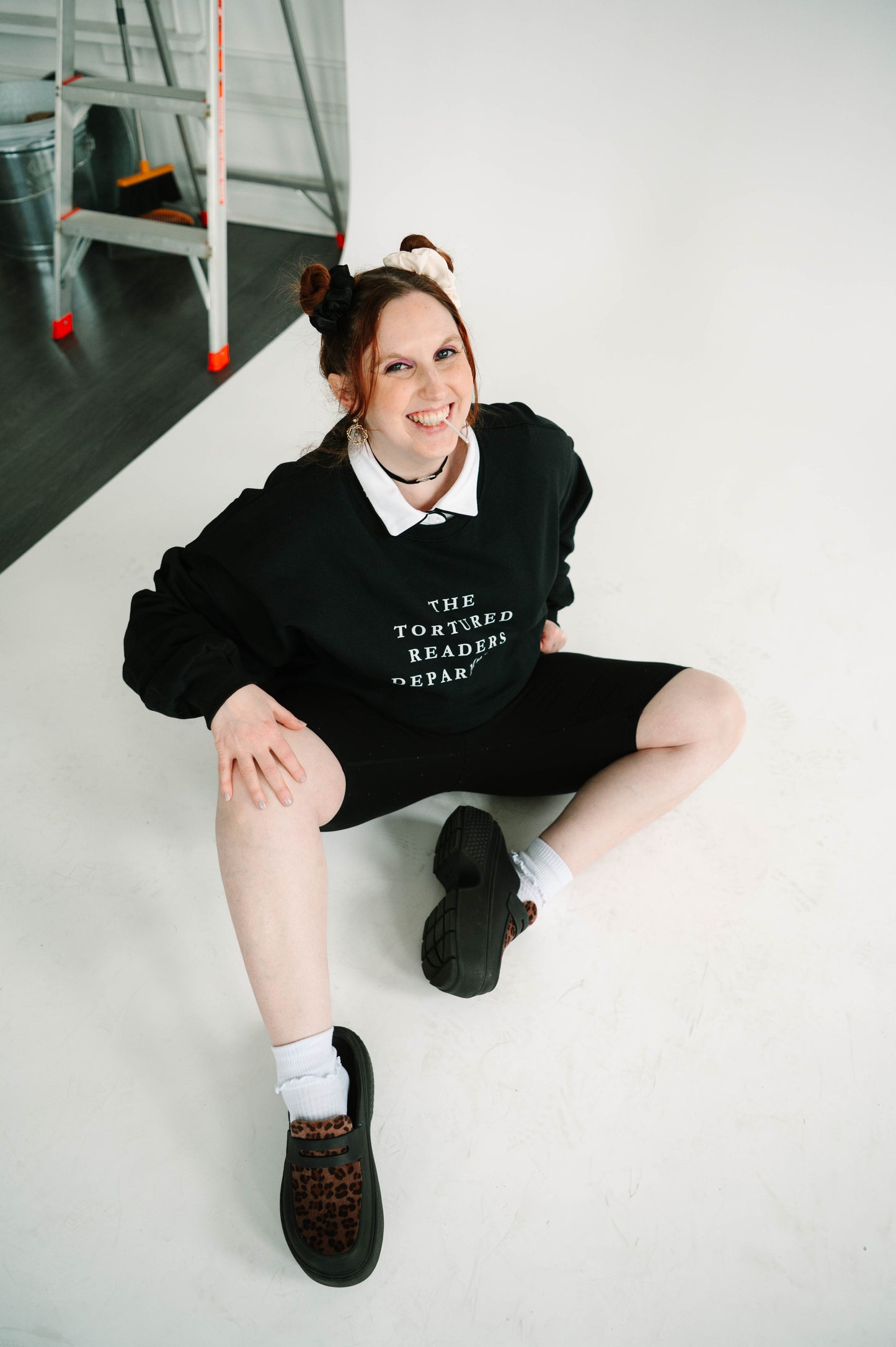 tortured readers department crewneck