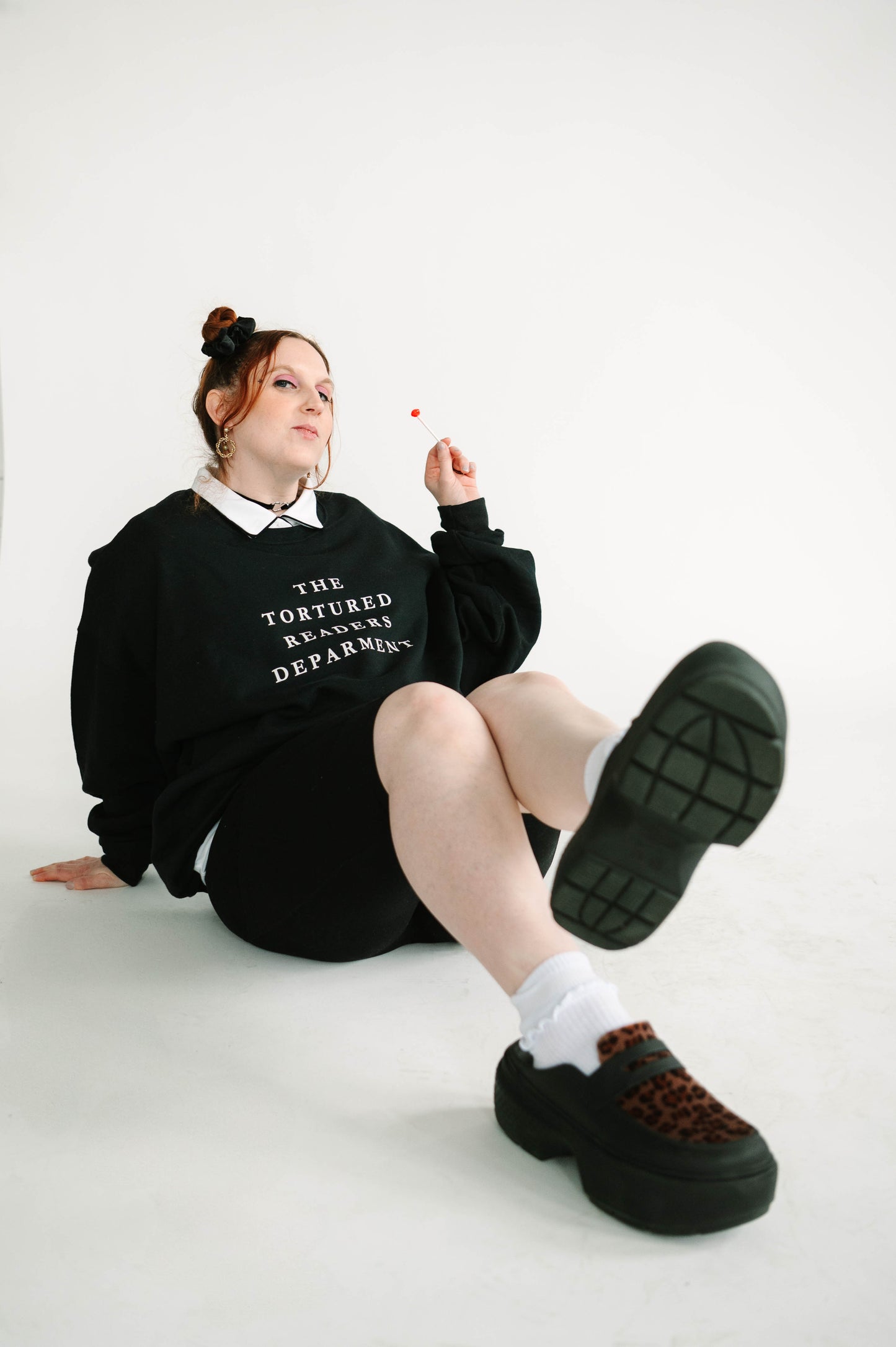 tortured readers department crewneck
