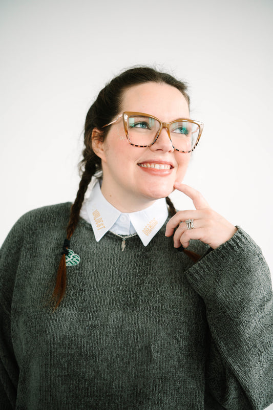 wildest dreams faux collar