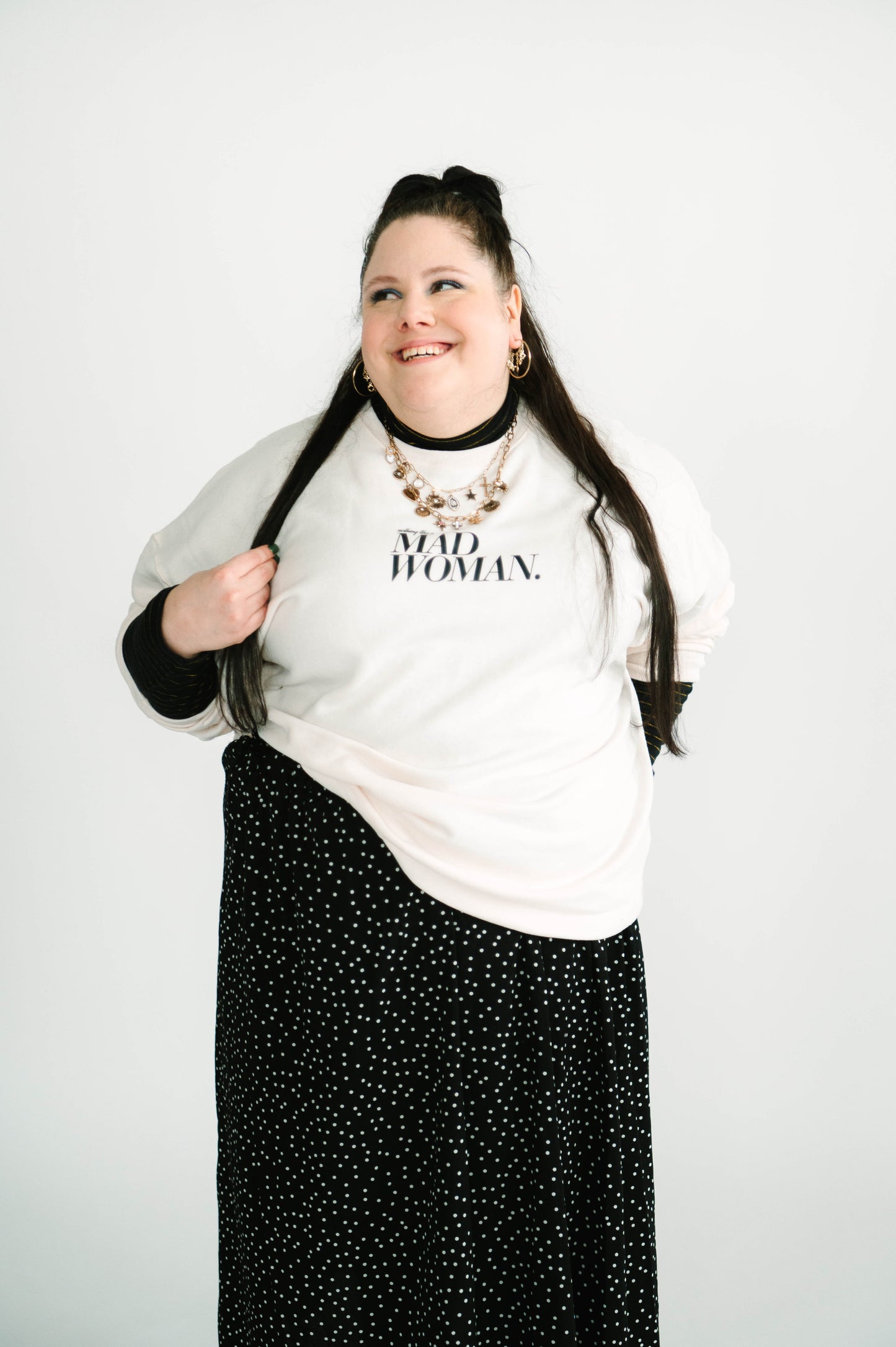 nothing like a mad woman crewneck