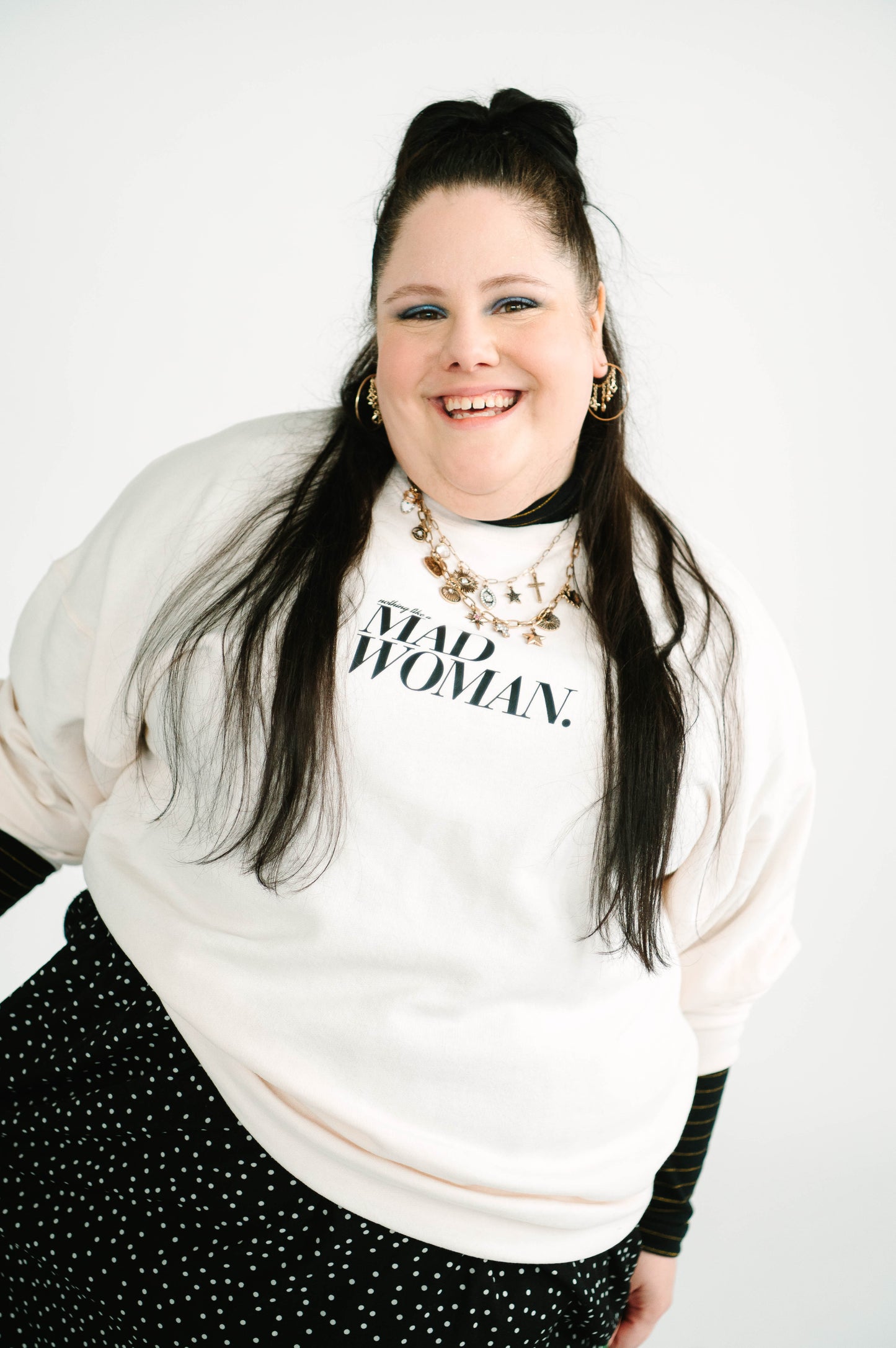 nothing like a mad woman crewneck