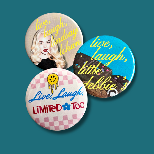 live laugh pins
