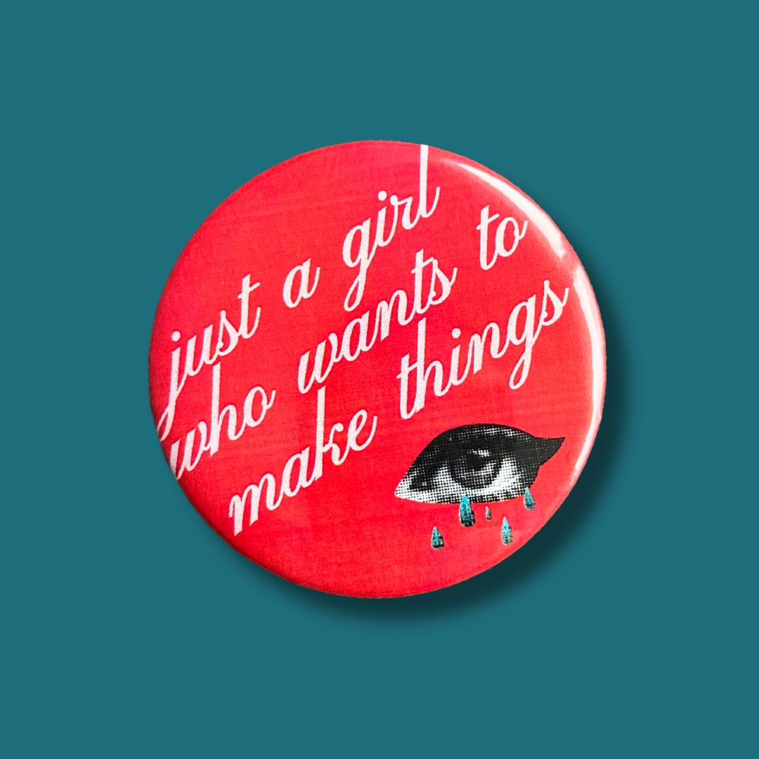 neurospicy girlie pins