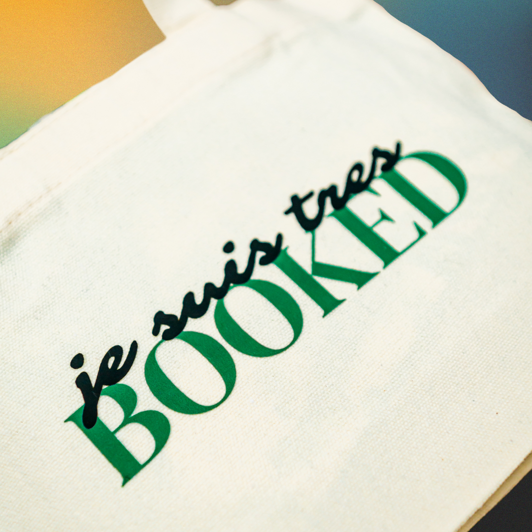 je suis tres booked mini book-perfect tote