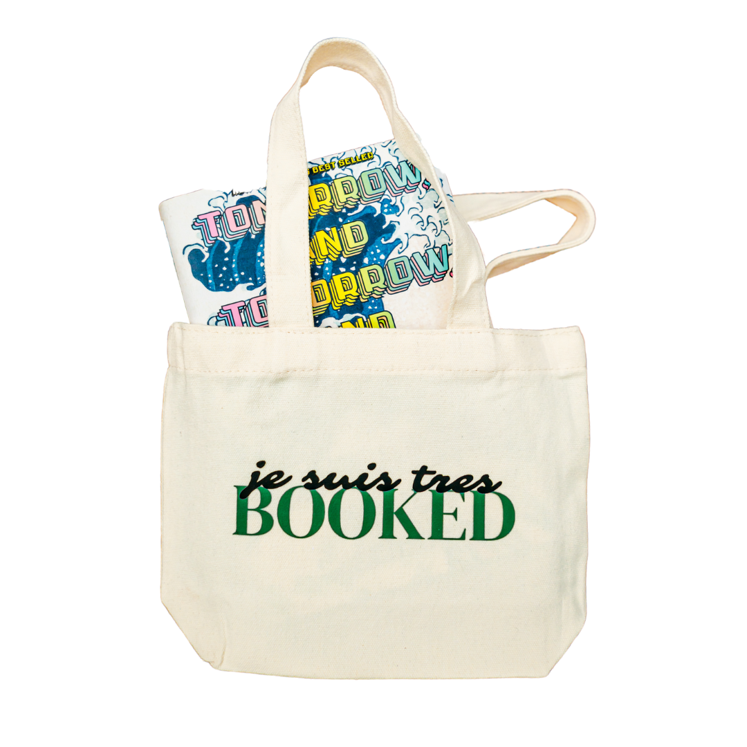 je suis tres booked mini book-perfect tote