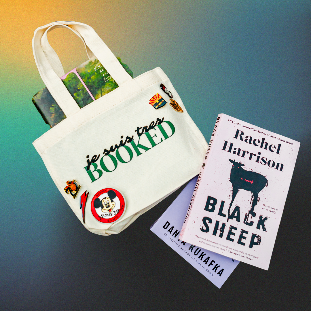 je suis tres booked mini book-perfect tote