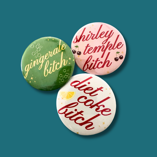drink bitch pins