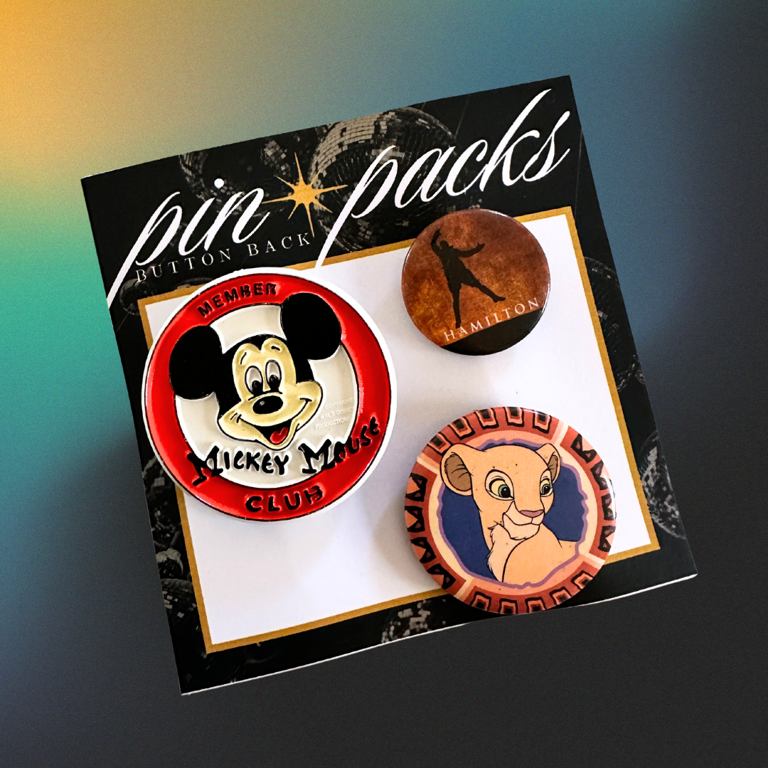 pin pack - button back