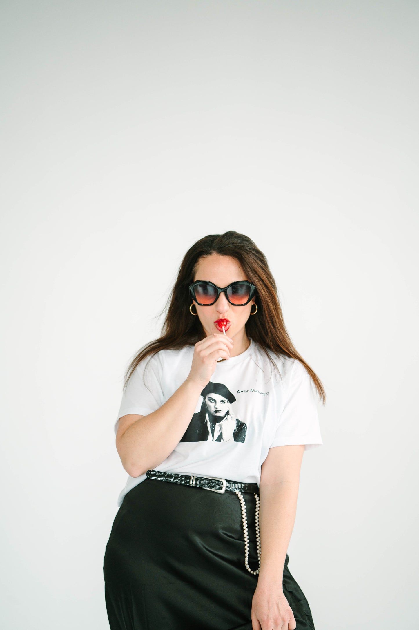 clueless cropped tee